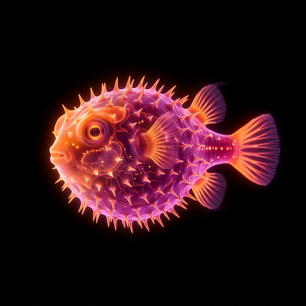 glowing fish 3